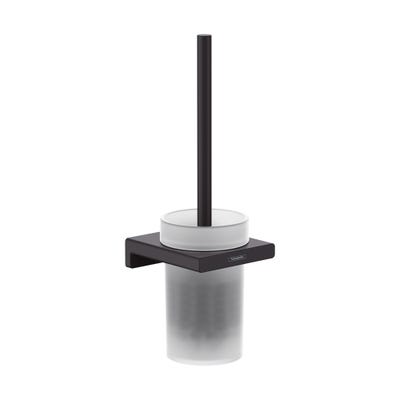 hansgrohe AddStoris Toilet Brush Holder Wall Mounted Matt Black