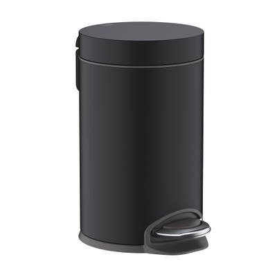 hansgrohe AddStoris Pedal Bin Matt Black