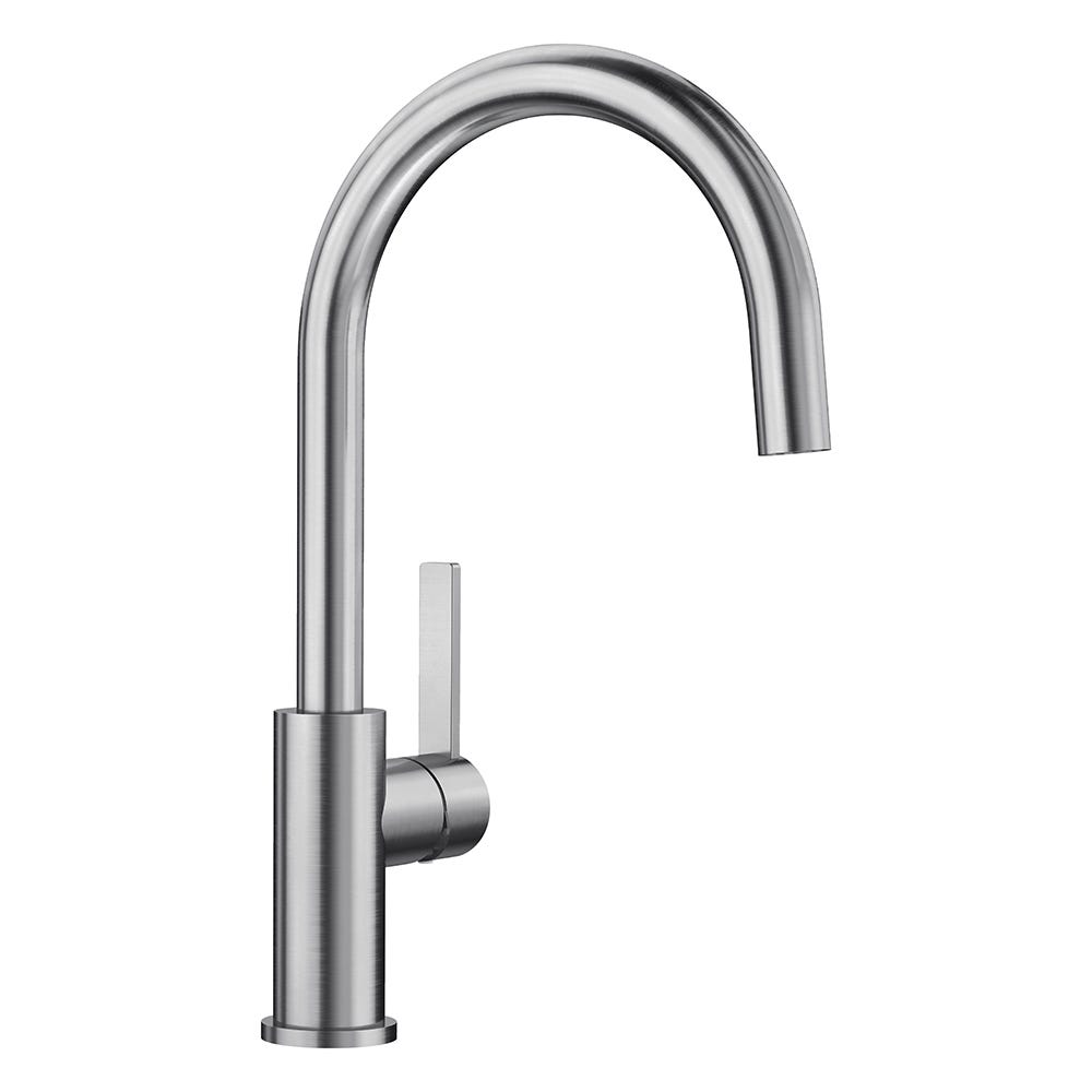 Blanco Candor Kitchen Mixer Tap Brushed Stainless Steel