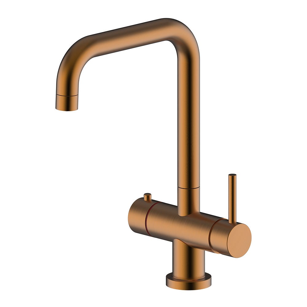 Reginox Amanzi II Boiling Hot Water Tap 3 in 1 Copper