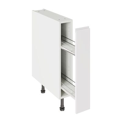 J-Pull Kitchen Base Unit 150mm Pull-Out Gloss White