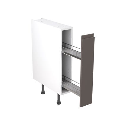 J-Pull Kitchen Base Unit 150mm Pull-Out Gloss Graphite