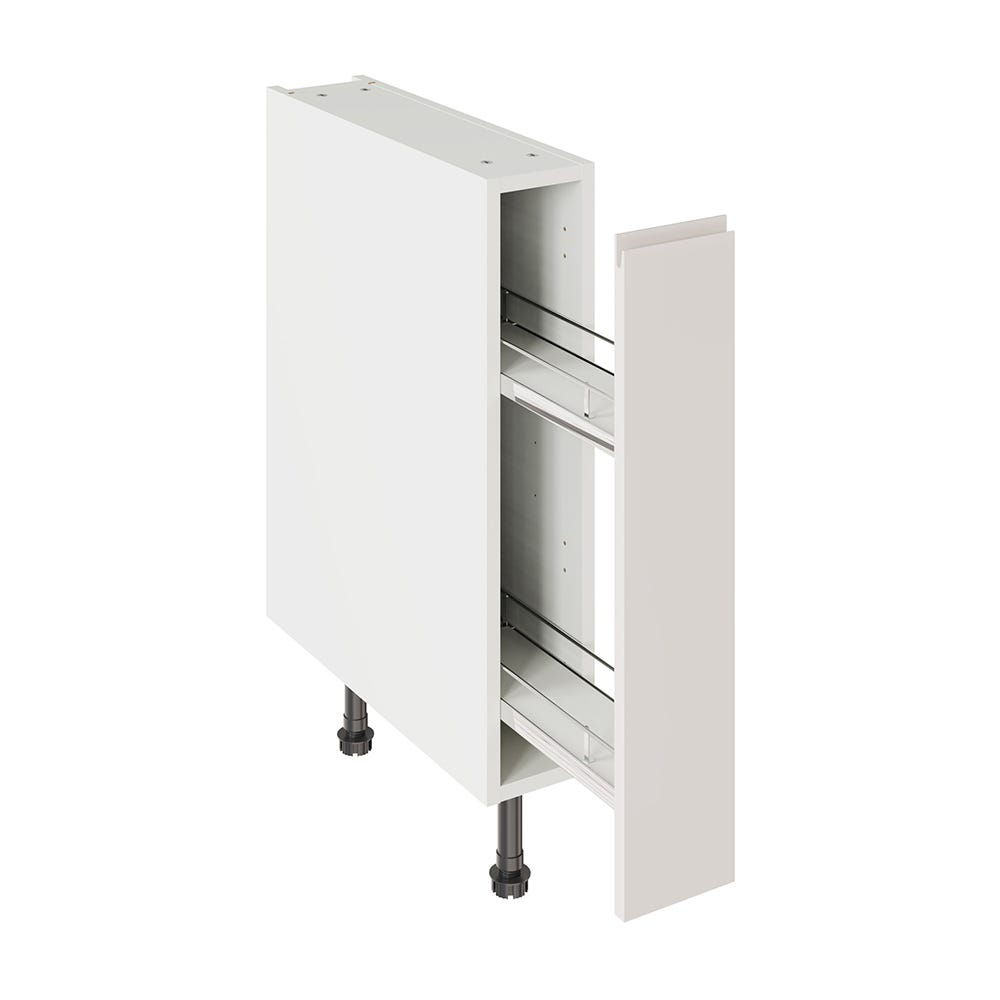 J-Pull Kitchen Base Unit 150mm Pull-Out Ultra Matt Light Grey
