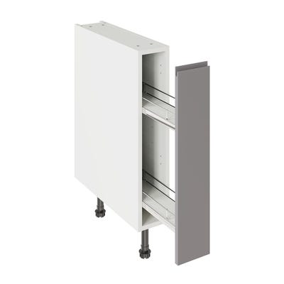 J-Pull Kitchen Base Unit 150mm Pull-Out Ultra Matt Dust Grey
