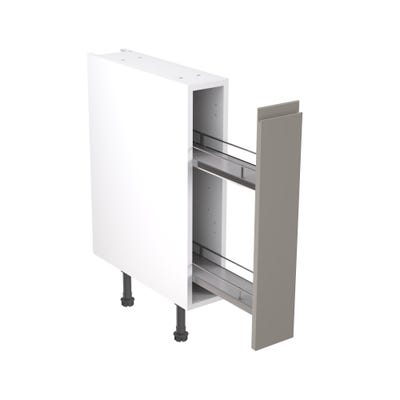 J-Pull Kitchen Base Unit 150mm Pull-Out Ultra Matt Dust Grey