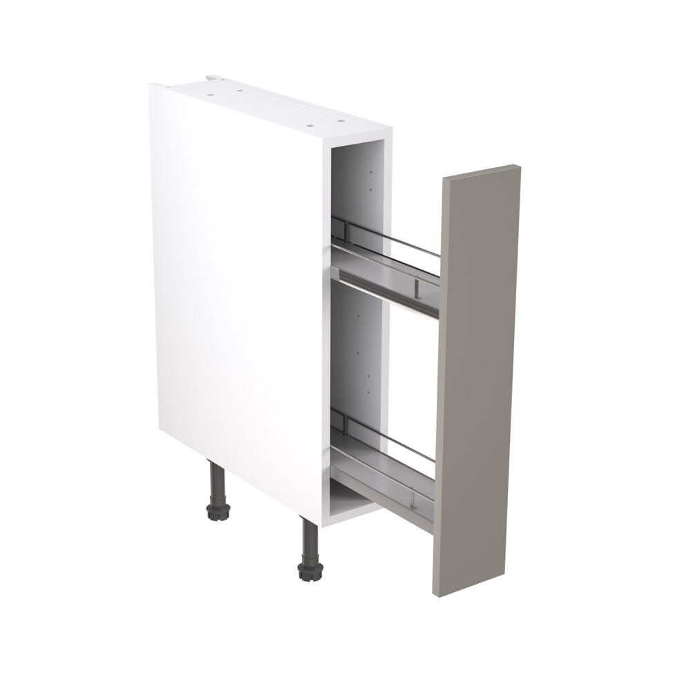 Shaker Kitchen Base Unit 150mm Pull-Out Ultra Matt Dust Grey