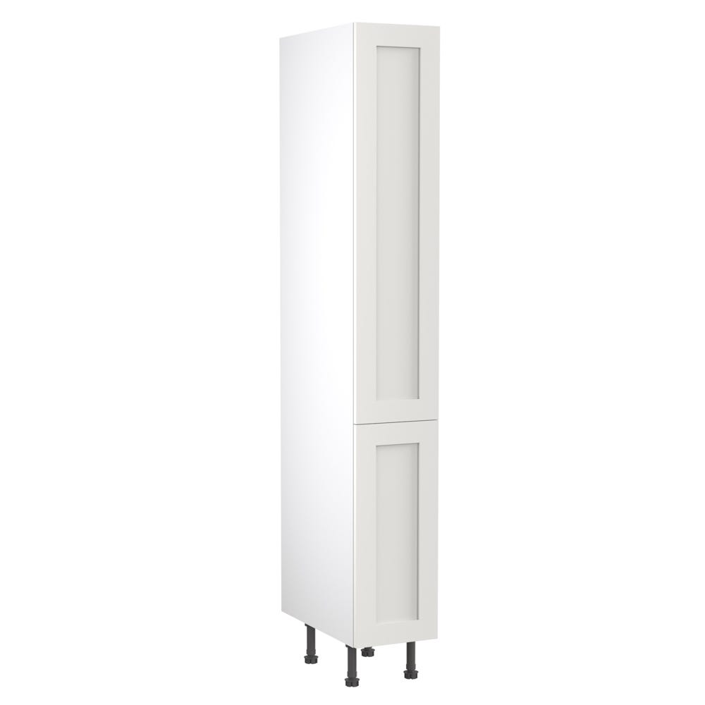Shaker Kitchen Tall Larder Unit 300mm Ultra Matt White