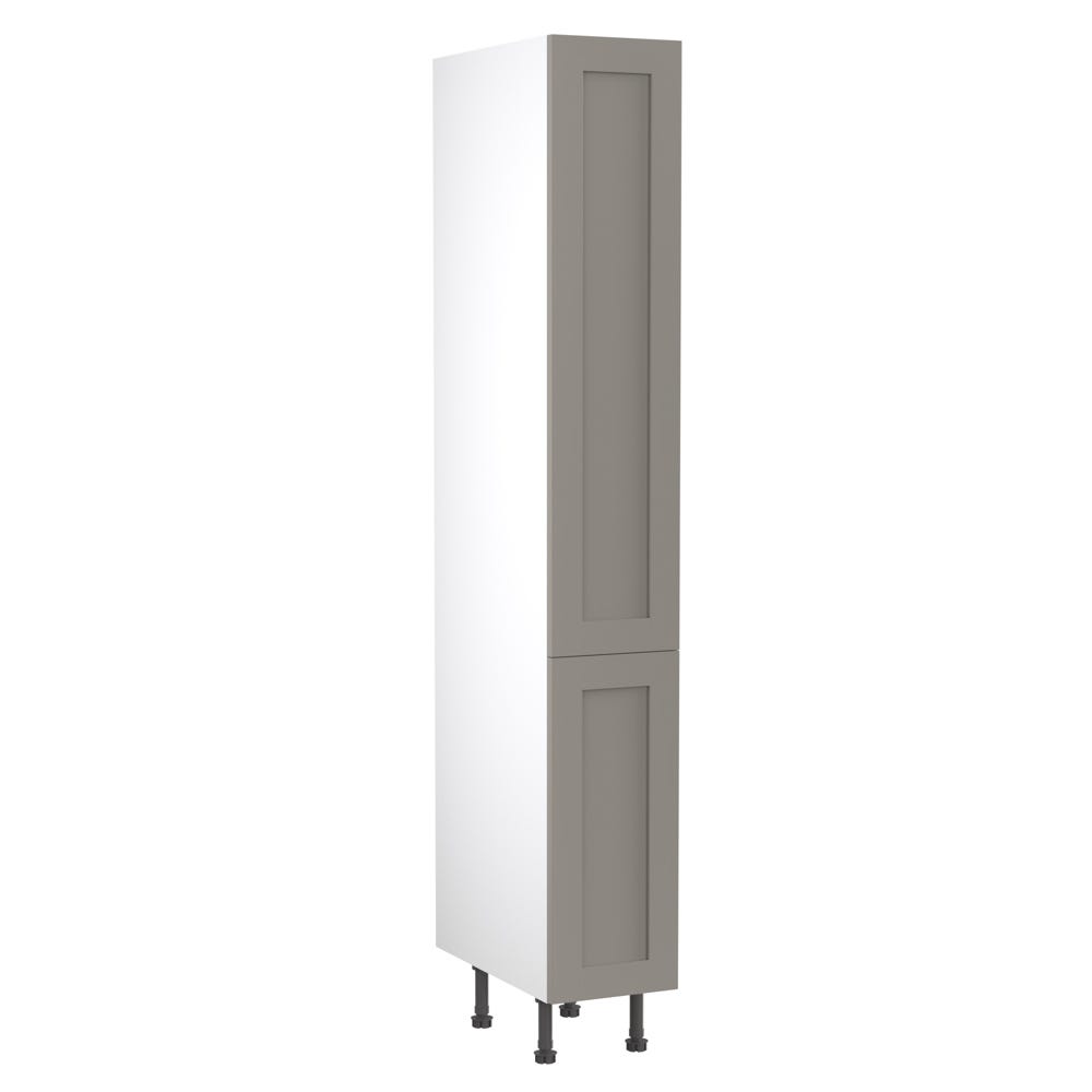 Shaker Kitchen Tall Larder Unit 300mm Ultra Matt Dust Grey