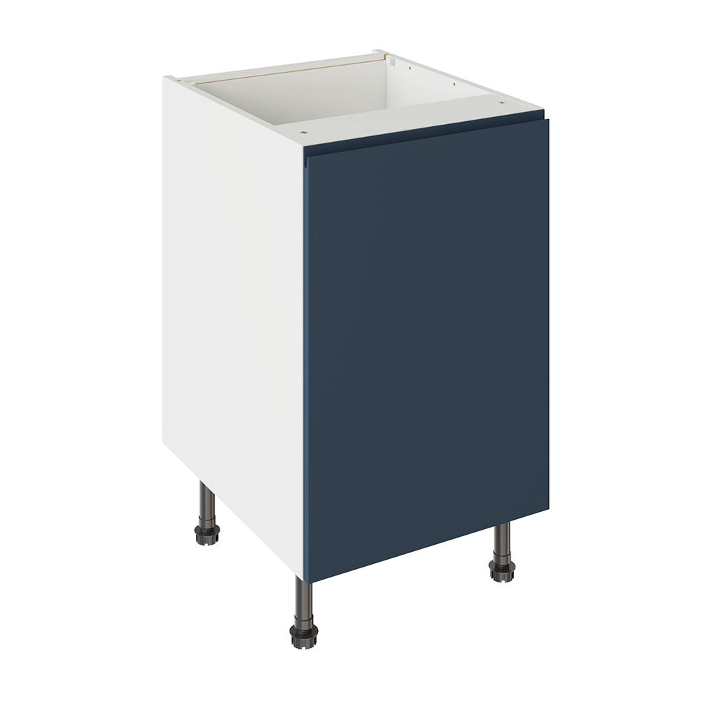 J-Pull Kitchen Base Unit 500mm Ultra Matt Indigo Blue