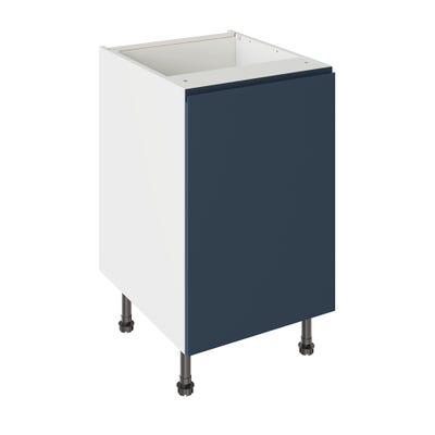 J-Pull Kitchen Base Unit 500mm Ultra Matt Indigo Blue
