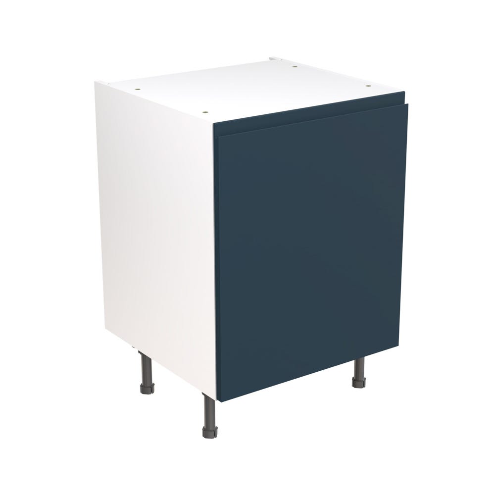 J-Pull Kitchen Base Unit 600mm Ultra Matt Indigo Blue