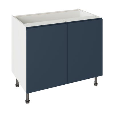 J-Pull Kitchen Base Unit 1000mm Ultra Matt Indigo Blue