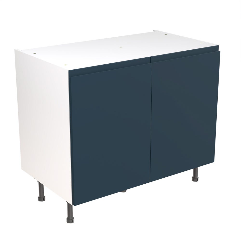 J-Pull Kitchen Base Unit 1000mm Ultra Matt Indigo Blue