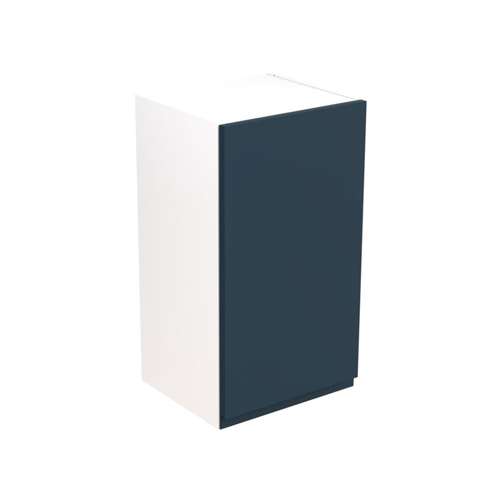 J-Pull Kitchen Wall Unit 400mm Ultra Matt Indigo Blue