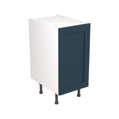 Shaker Kitchen Base Unit 400mm Ultra Matt Indigo Blue