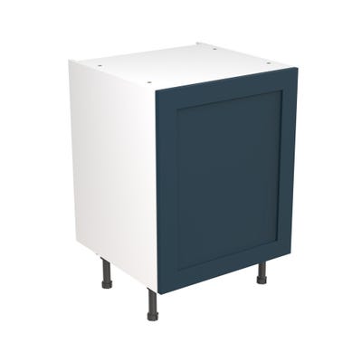 Shaker Kitchen Base Unit 600mm Ultra Matt Indigo Blue
