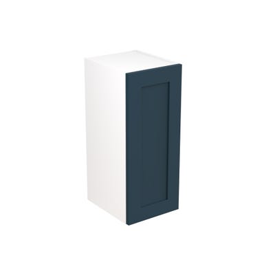 Shaker Kitchen Wall Unit 300mm Ultra Matt Indigo Blue