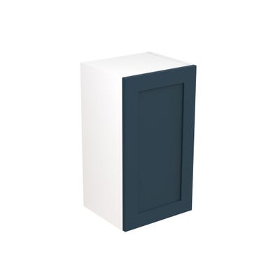 Shaker Kitchen Wall Unit 400mm Ultra Matt Indigo Blue
