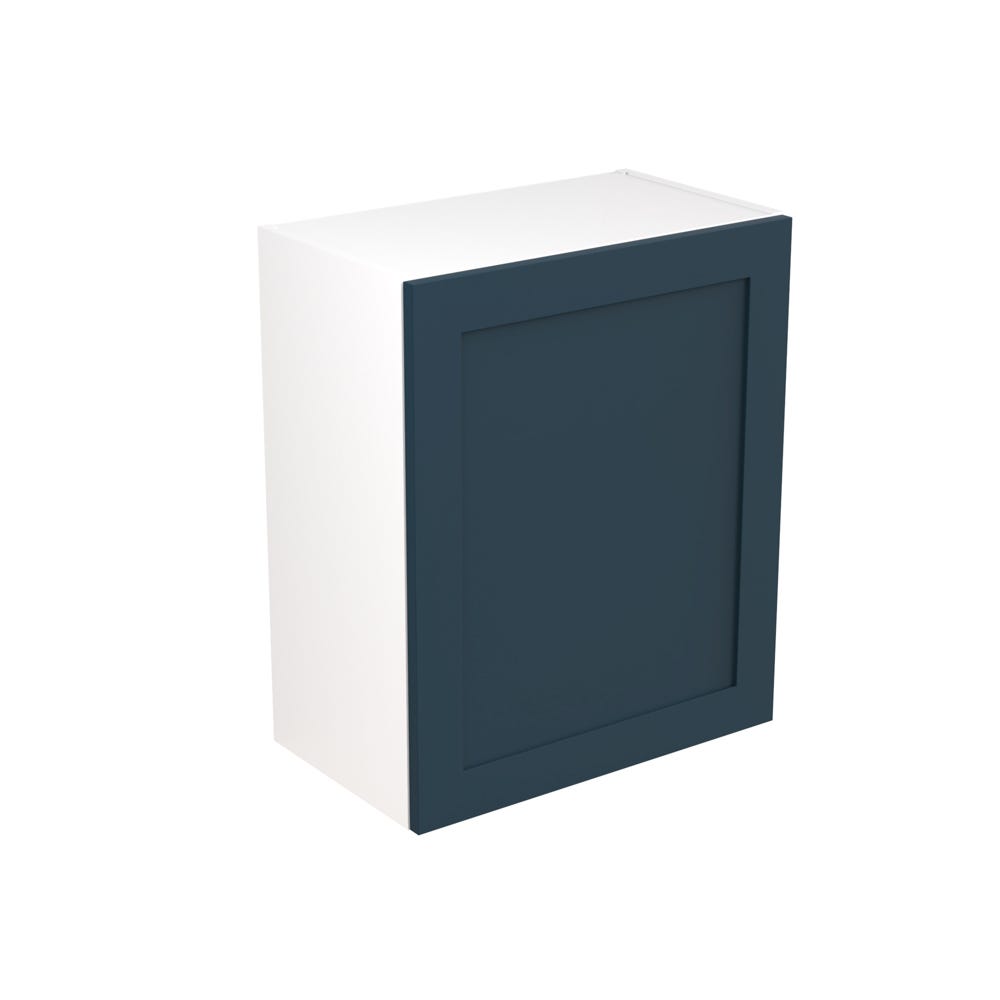Shaker Kitchen Wall Unit 600mm Ultra Matt Indigo Blue