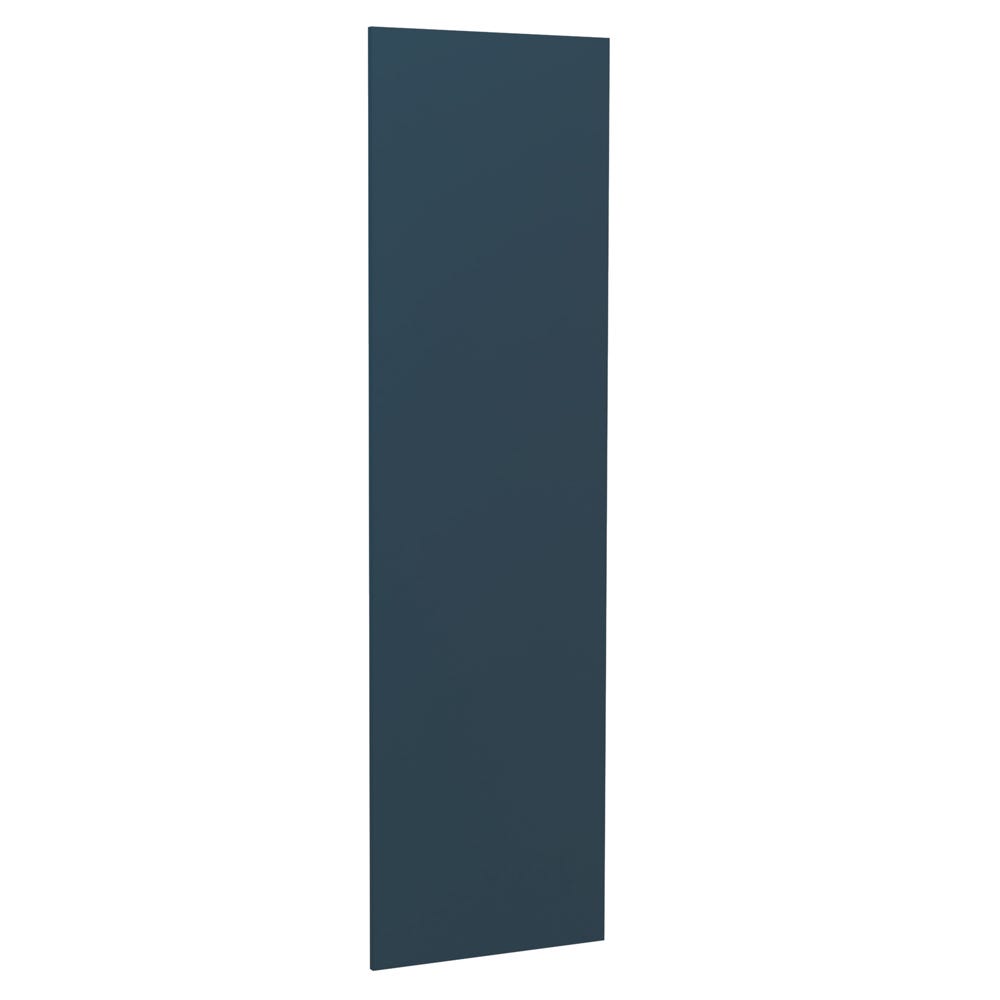 Tall Kitchen Larder End Panel 2400 x 600 x 18mm Ultra Matt Indigo Blue