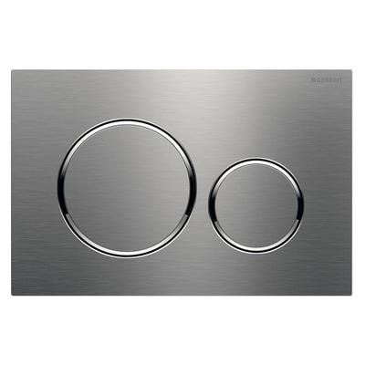Geberit 115.882.SN.1 Sigma20 Round Dual Flush Plate Brushed Stainless Steel