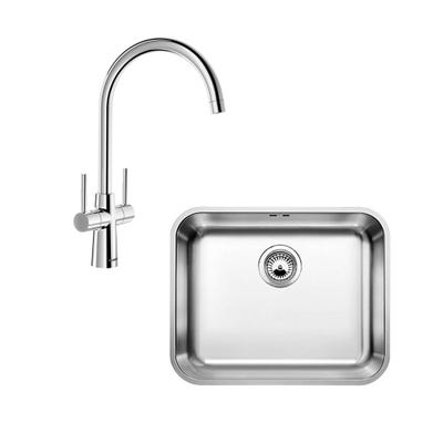 Blanco Supra 500U Undermount Sink & Max Tap Bundle