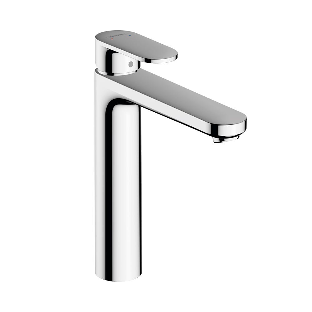 hansgrohe Vernis Blend 190 Tall Single Lever Basin Mixer Tap Chrome
