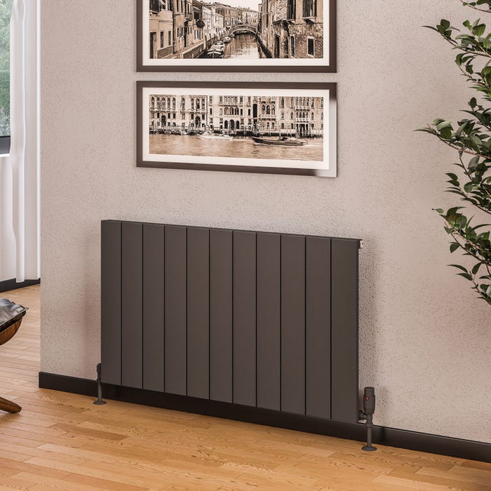 Eastbrook Rosano Matt Anthracite Radiator 600 x 1040mm