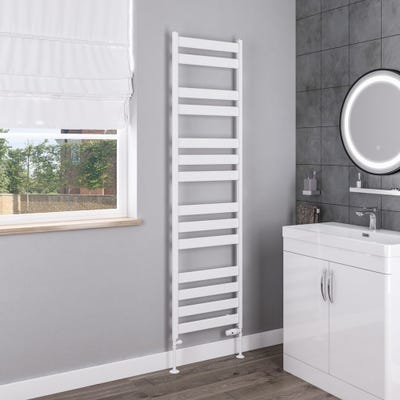 Eastbrook Pelago Matt White Towel Radiator 1800 x 500mm
