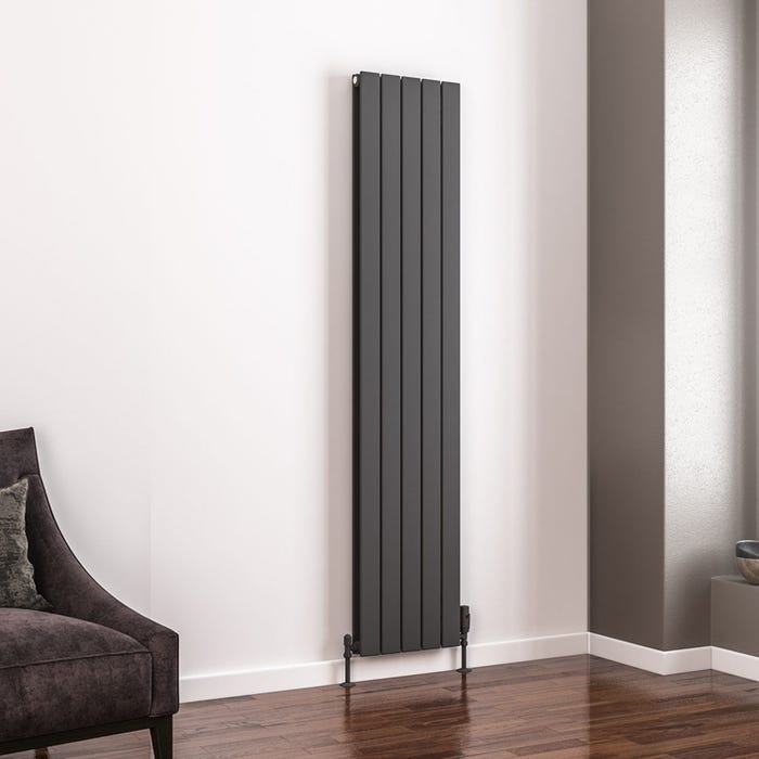 Eastbrook Addington Type 20 Matt Anthracite Radiator 1800 x 366mm