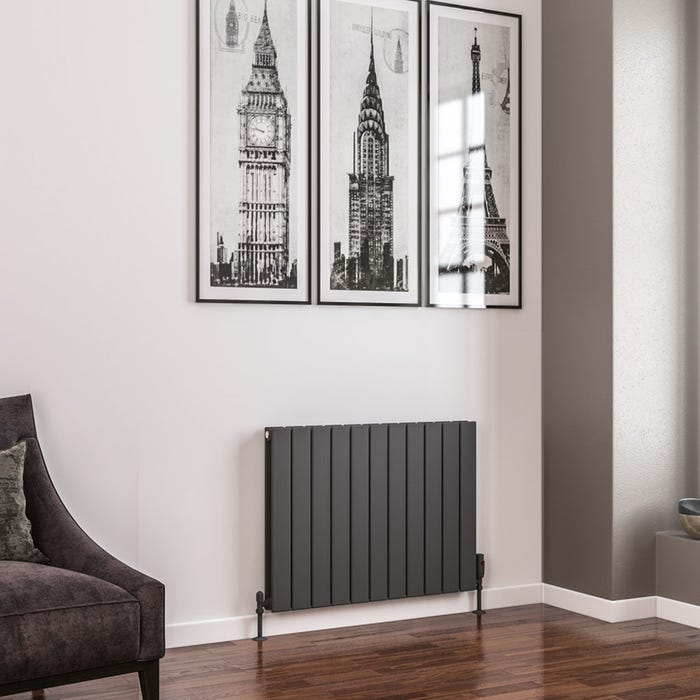 Eastbrook Addington Type 20 Matt Anthracite Radiator 600 x 810mm