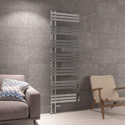 Eastbrook Leonardo Chrome Towel Radiator 1800 x 600mm