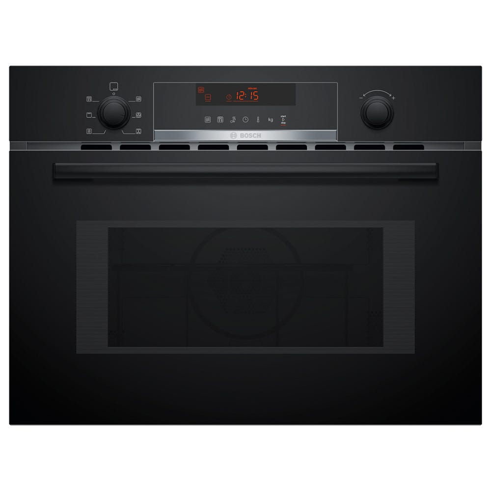 Bosch CMA583MB0B Series 4 Built In Compact Combi Microwave Oven