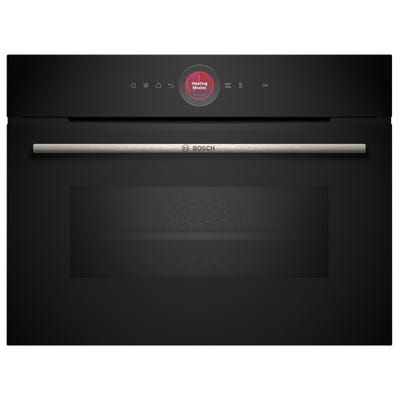 Bosch CMG7241B1B Series 8 Built In Compact Oven with Microwave Function