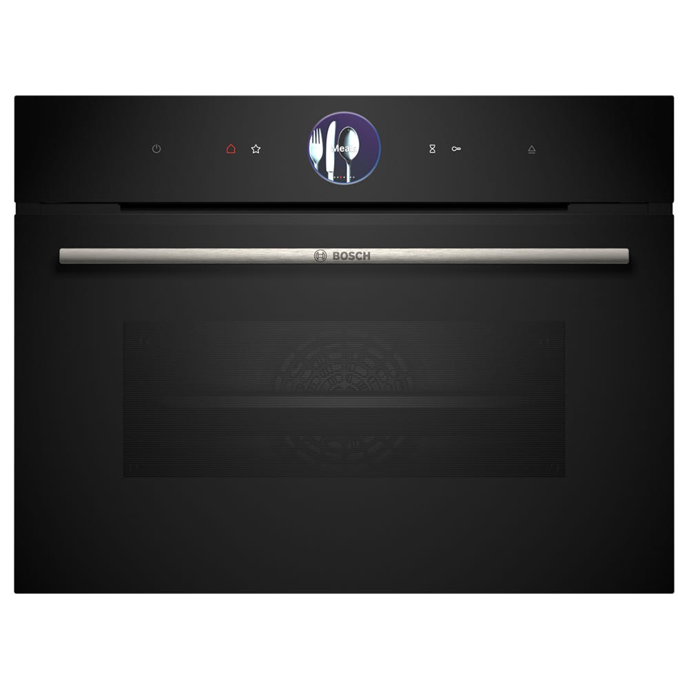 Bosch CSG7361B1 Series 8 Built In Compact Oven with Steam Function