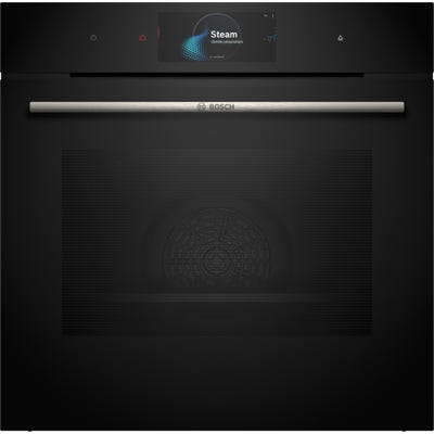 Bosch HSG7584B1 Series 8 Built In Single Oven with Steam Function