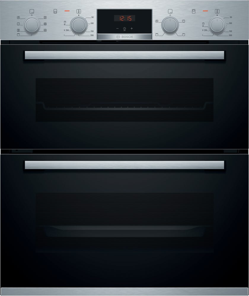 Bosch NBS533BS0B Series 4 Built Under Double Oven