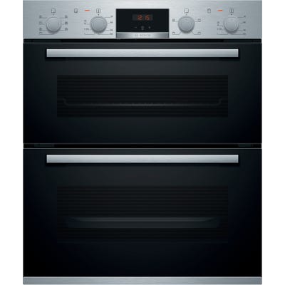 Bosch NBS533BS0B Series 4 Built Under Double Oven