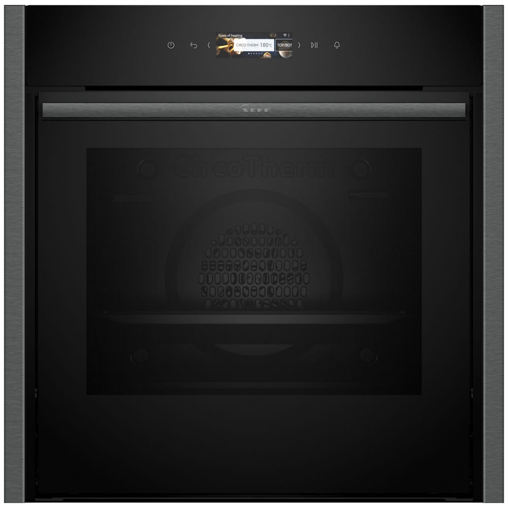Neff B54CR71G0B N70 Slide & Hide Built In Pyrolytic Single Oven
