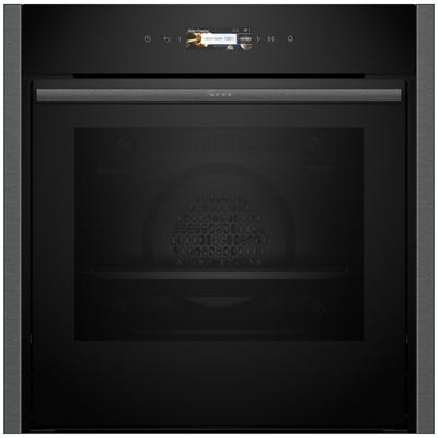 Neff B54CR71G0B N70 Slide & Hide Built In Pyrolytic Single Oven