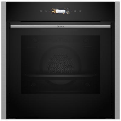 Neff B54CR71N0B N70 Slide & Hide Built In Pyrolytic Single Oven