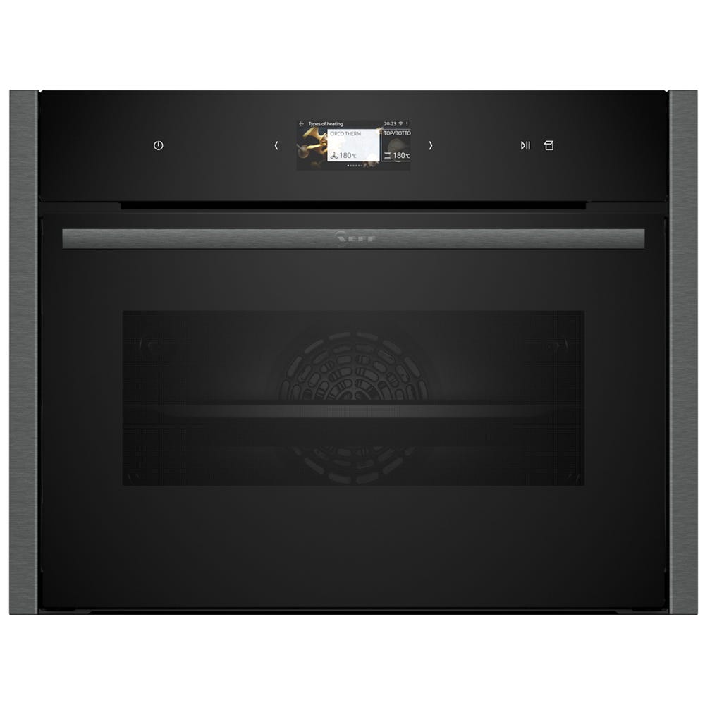 Neff C24FS31G0B N90 Built In Compact Oven with Steam Function