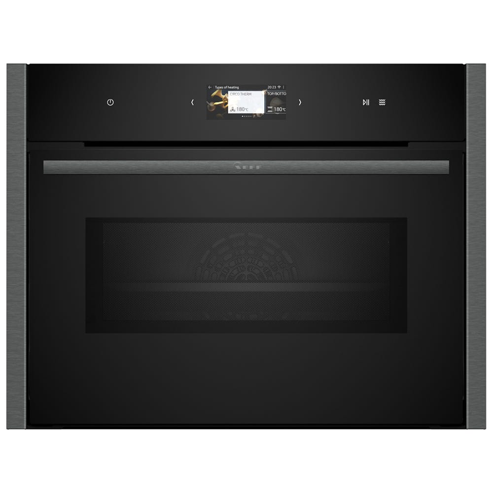 Neff C24MS71G0B N90 Built In Compact Pyrolytic Oven with Microwave Function