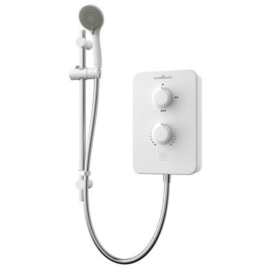 Gainsborough Slim Duo 8.5kw Electric Shower Polar White