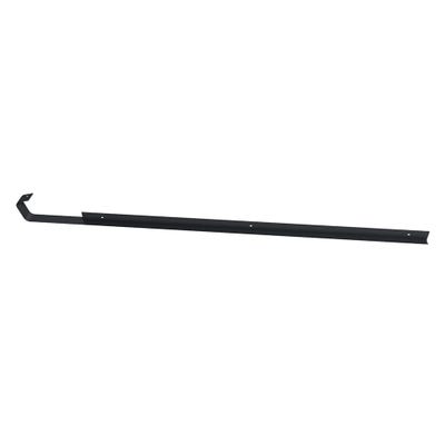 40mm Black Aluminium Worktop Butt Joint 10mm Radius