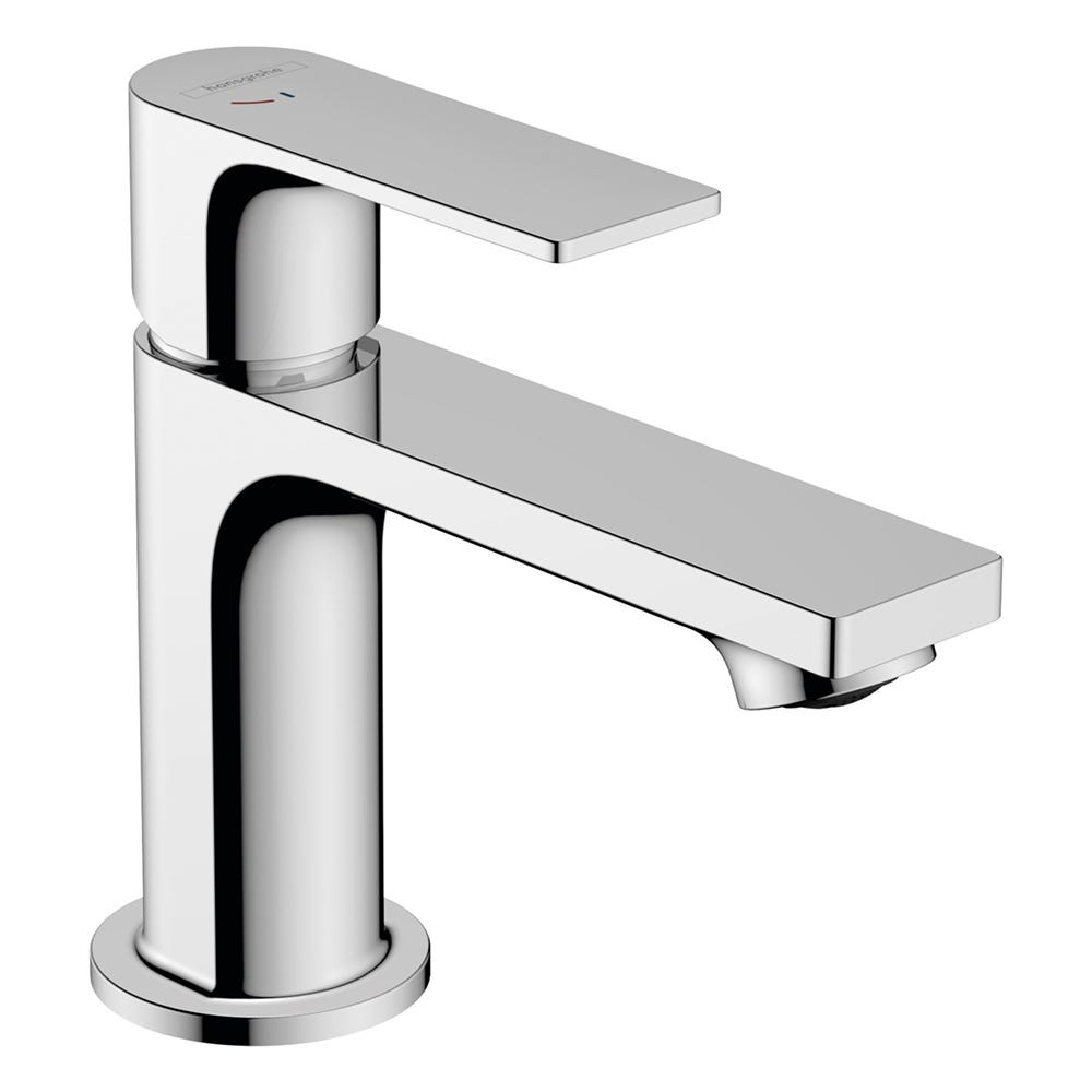 hansgrohe Rebris E Single Lever Basin Mixer Tap 80 CoolStart Chrome