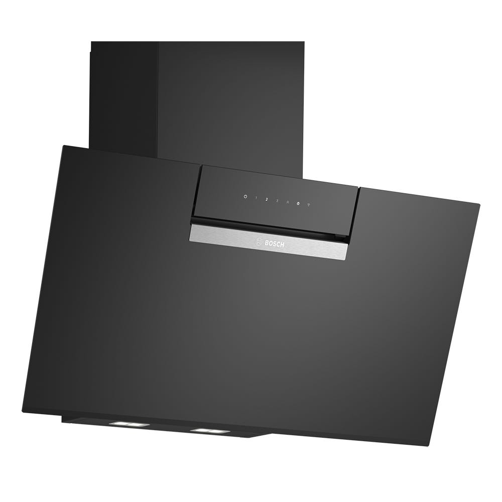 Bosch DWK87FN60B Series 4 80cm Angled Cooker Hood