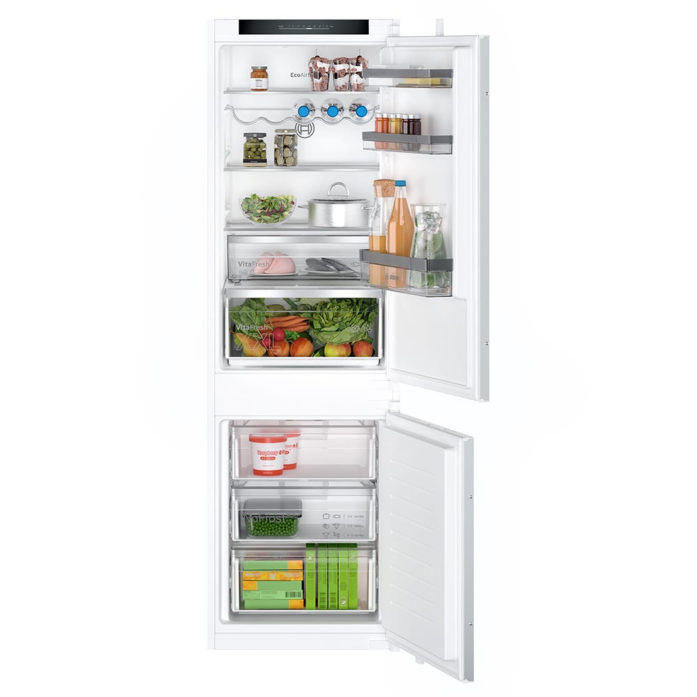 Bosch KIN86VSE0G Series 4 Frost Free Built In 60/40 Fridge Freezer