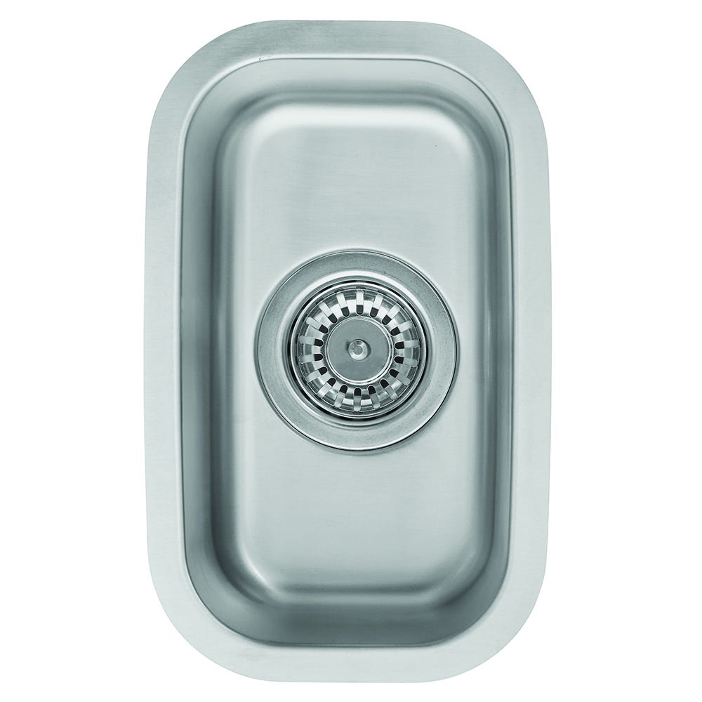 Hafele Christina 210mm Half Bowl Undermount Sink Stainless Steel