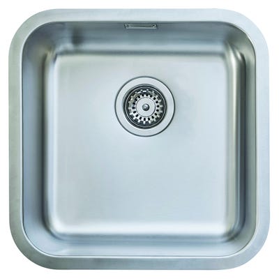 Hafele Christina 450mm 1.0 Bowl Undermount Sink Stainless Steel